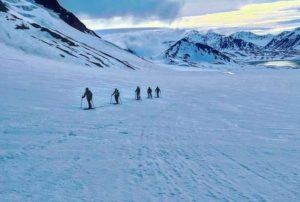 Svalbard Ski & Sail, Ice Axe Expeditions - Night Skiing